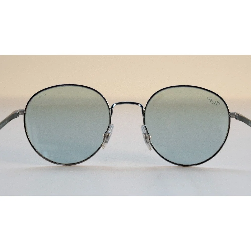 Ray-Ban‎ Evolve Sunglasses Lloyd Metal SLV BLU Men's RB3681 9226 Q5 50-20 145